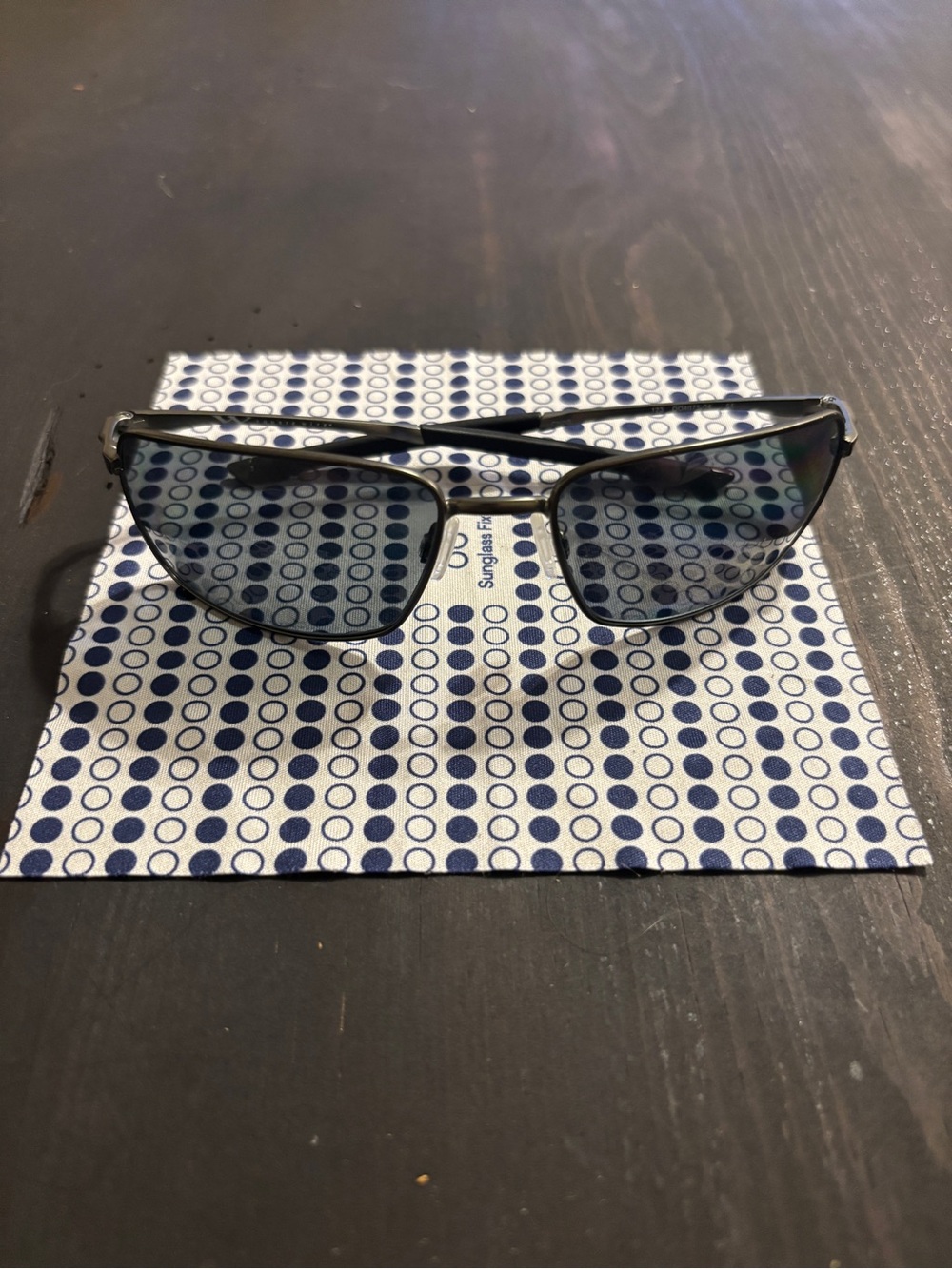 Oakley OO4075-04 w Square Wire Gunmetal sunglasses 60-17
